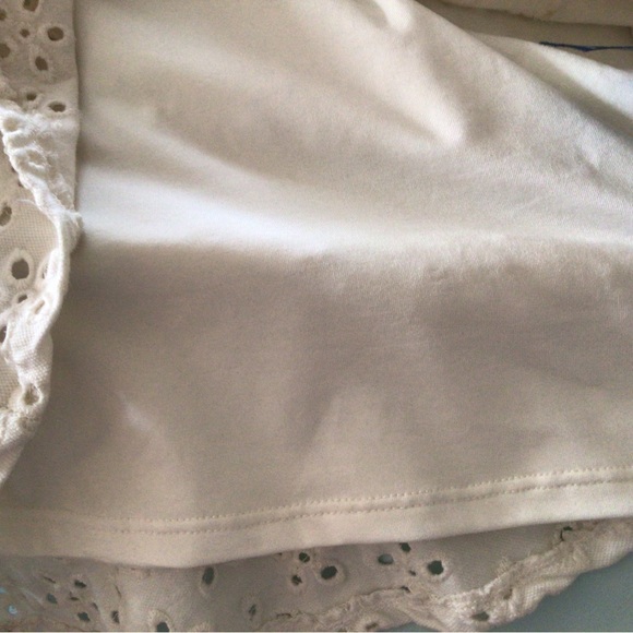 Tommy Hilfiger Cream Eyelet Lined Dress - Picture 5 of 7